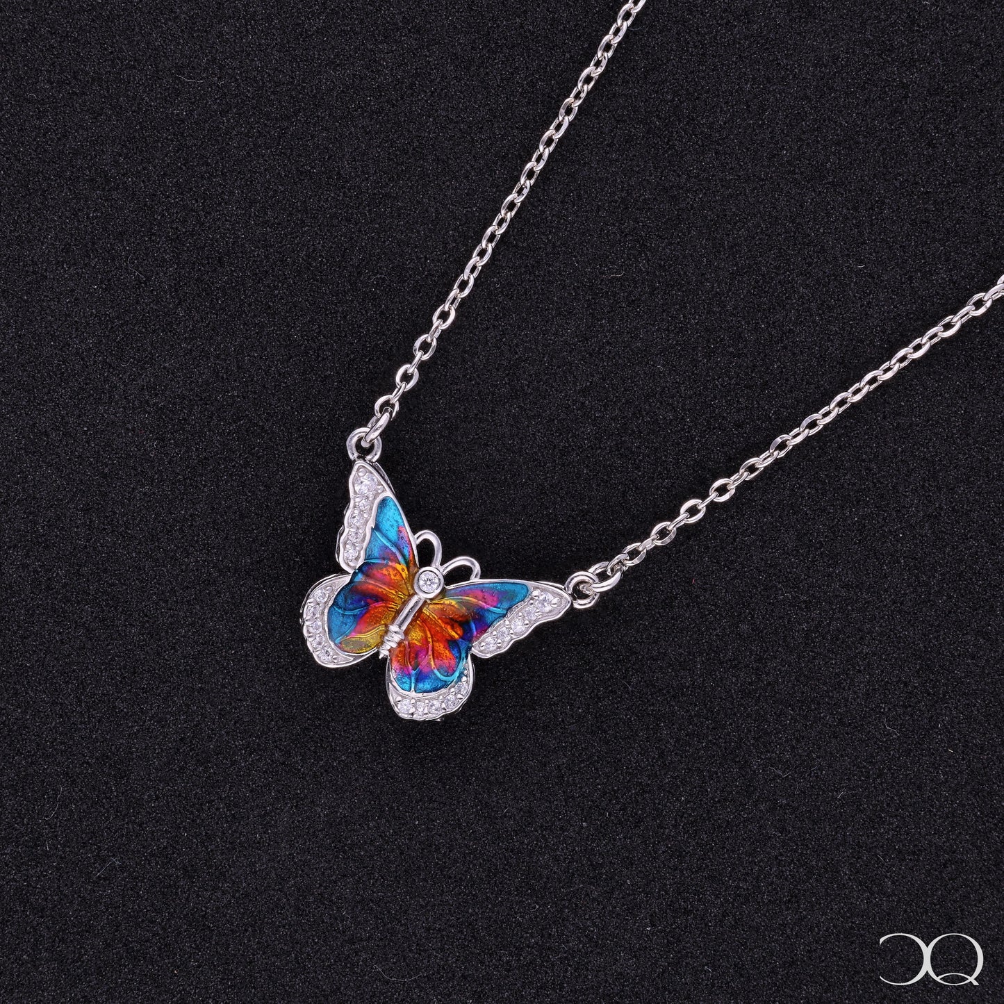 CELESTIA PRISM BUTTERFLY NECKLACE