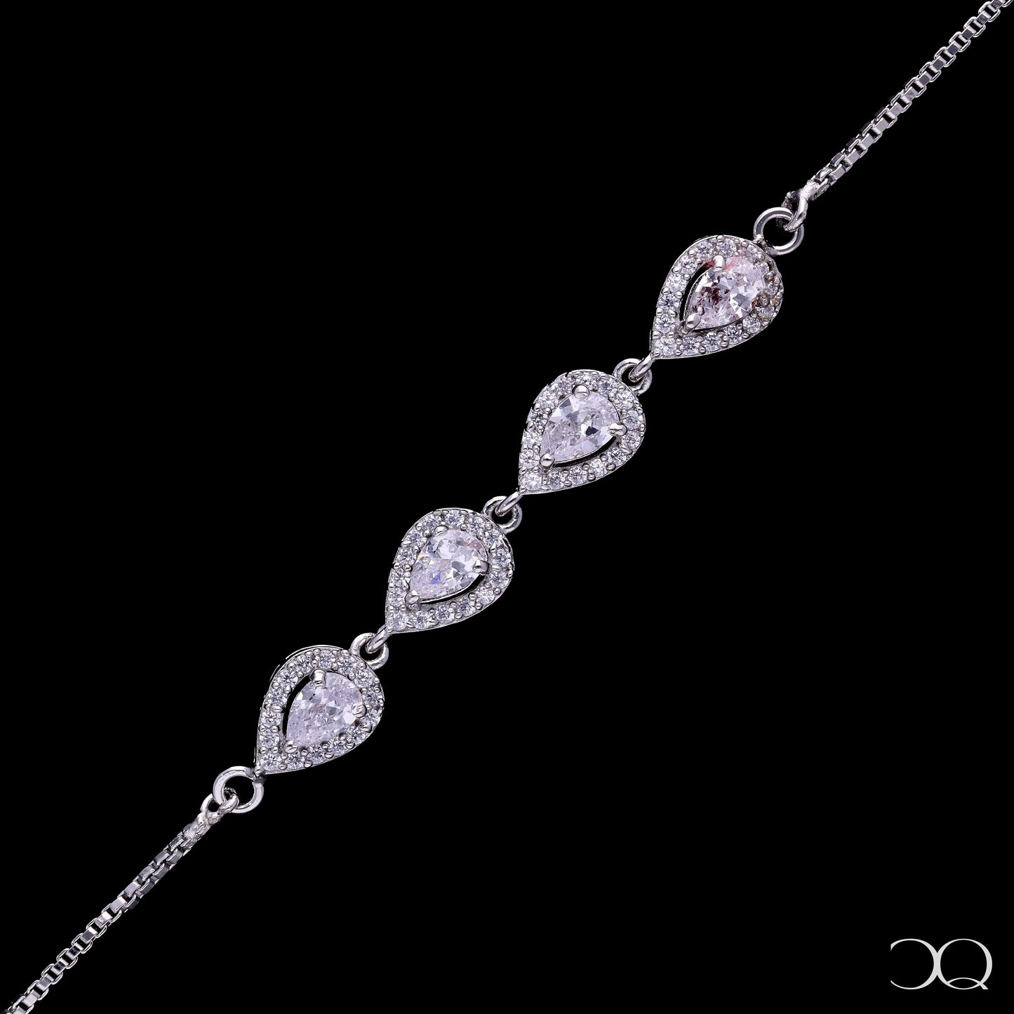 CELESTE TEARDROP ELEGANCE BRACELET
