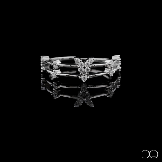 CELESTIA BLOOM ADJUSTABLE RING