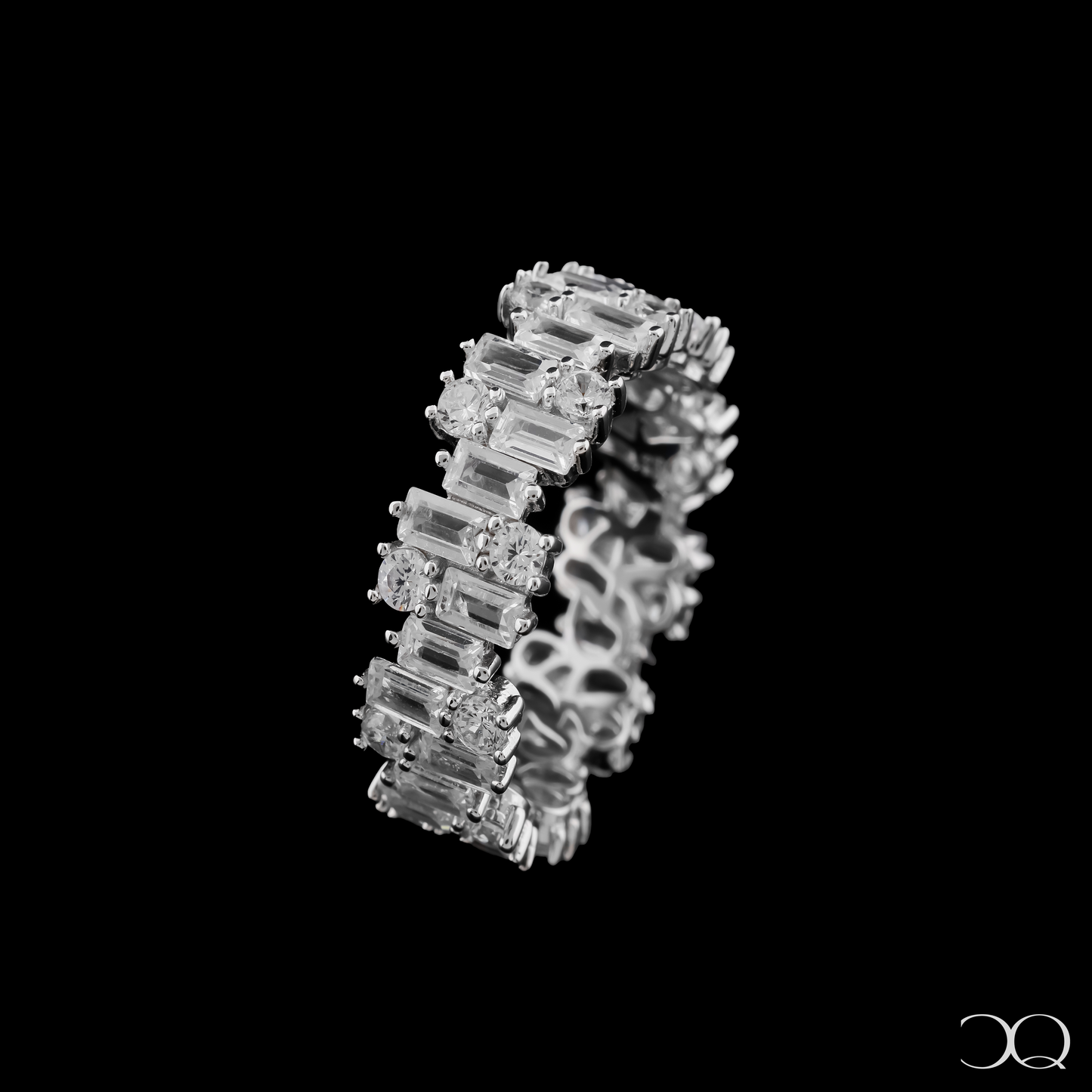 CELESTE BAGUETTE ETERNITY RING