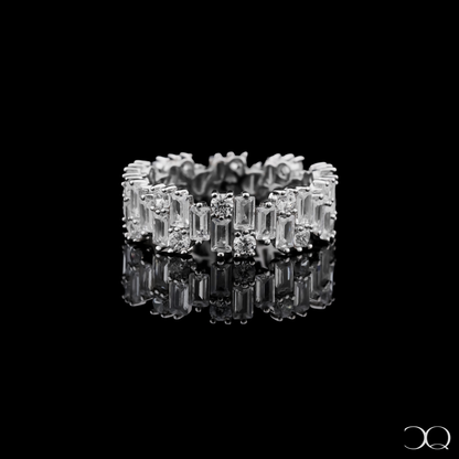 CELESTE BAGUETTE ETERNITY RING