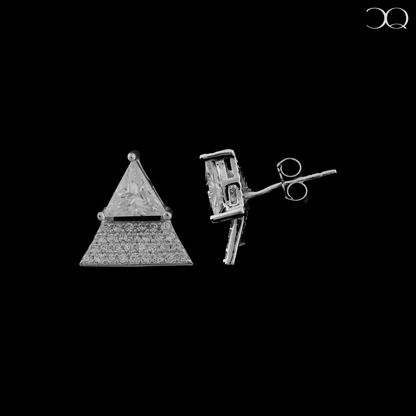 AURIC PRISM STUD EARRINGS