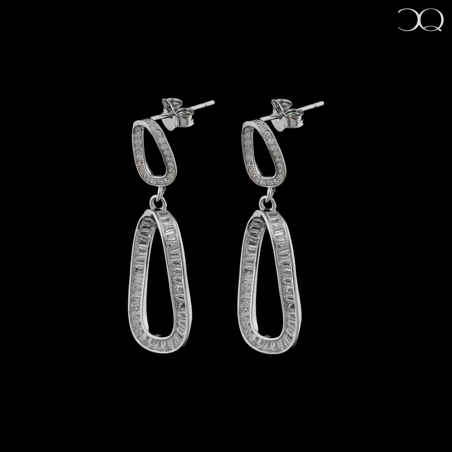 ETERNA LOOP DROP EARRINGS