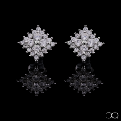 LUMIA CLUSTER STUD EARRINGS