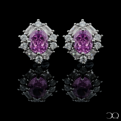 ROSETTA HALO STUD EARRINGS