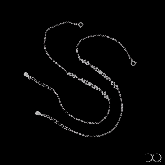 CELESTE SPARKLE ANKLET SET