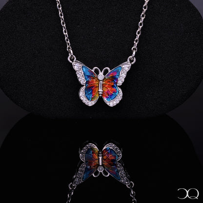 CELESTIA PRISM BUTTERFLY NECKLACE