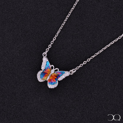 CELESTIA PRISM BUTTERFLY NECKLACE