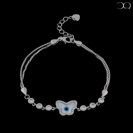 EVIL EYE BUTTERFLY BRACELET