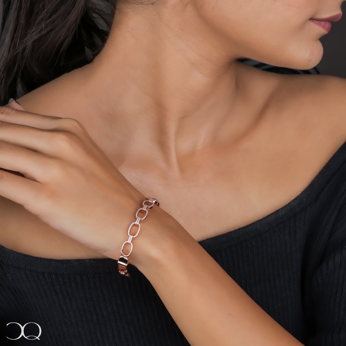 ROSE ÉCLAT LINK KADA BRACELET