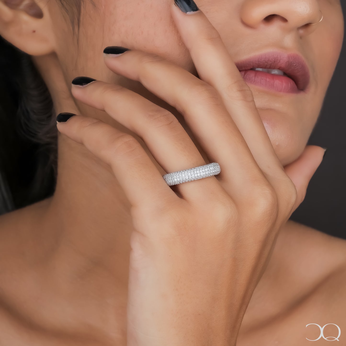 ETERNAL SPARK PAVÉ DIAMOND BAND