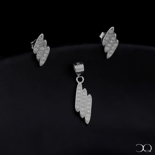 ETHEREAL WING PENDANT SET