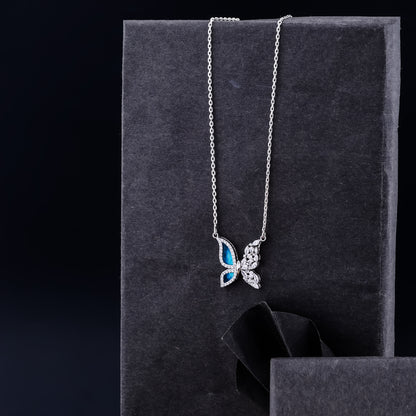 ENCHANTED WINGS BUTTERFLY NECKLACE