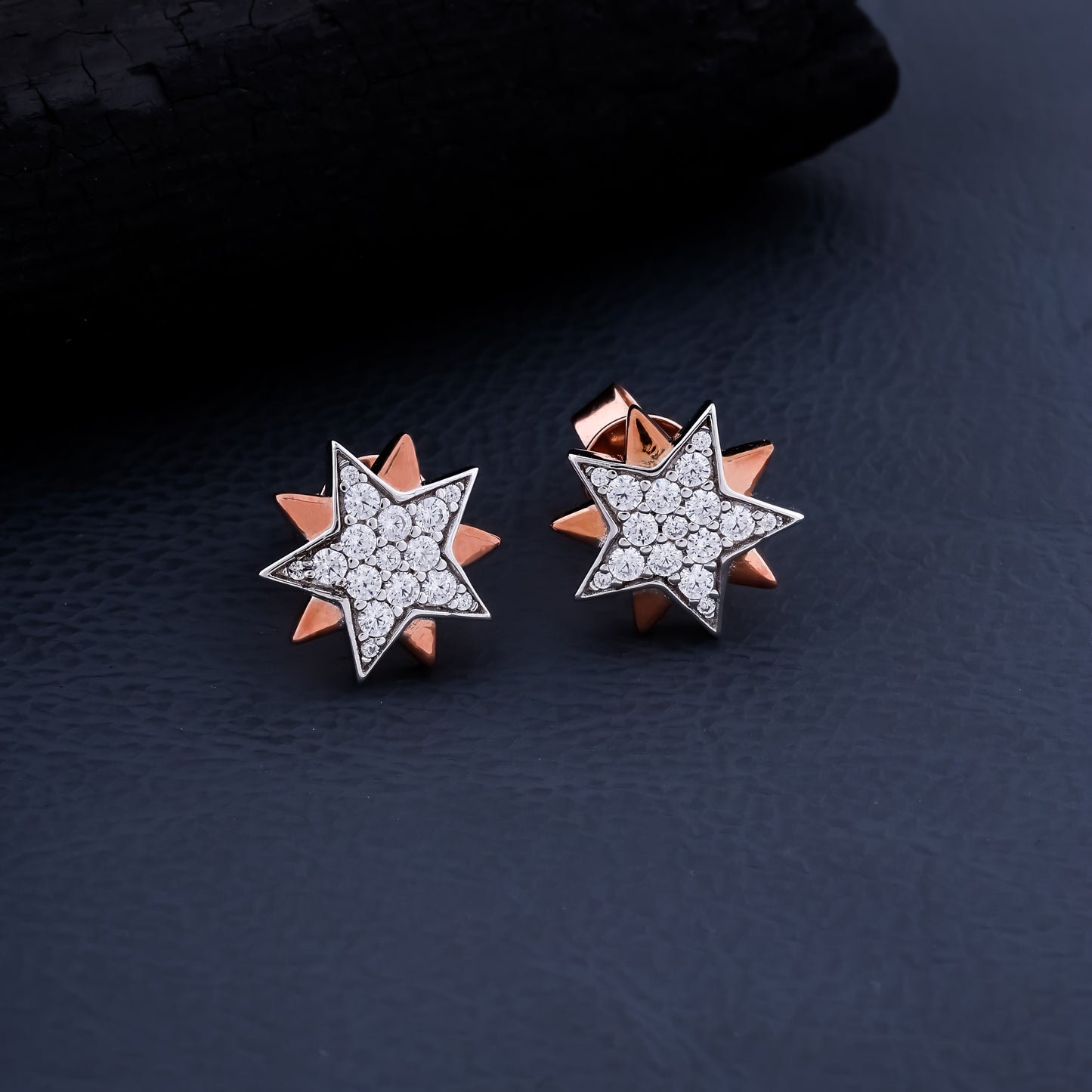 STELLAR RADIANCE STAR EARRINGS