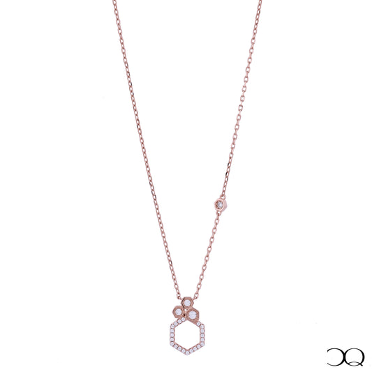 HONEYCOMB GLOW NECKLACE