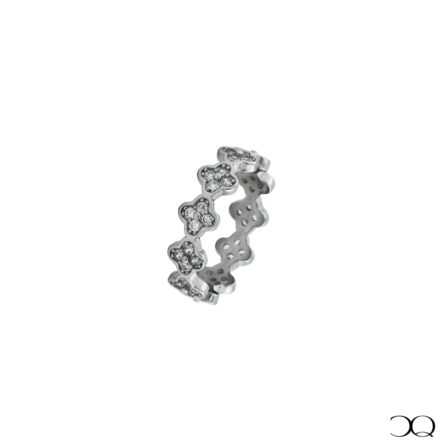 ETERNA CLOVER BAND RING