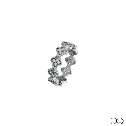ETERNA CLOVER BAND RING